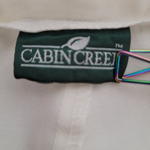 Cabin Creek Womens Dress Pants Size 14 Pleated Front Elastic Waist Pockets - Picture 3 of 13